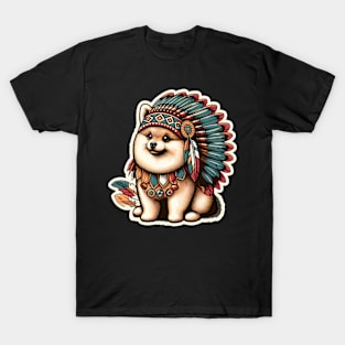 Pomeranian indian T-Shirt